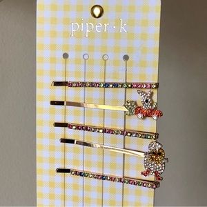 Piper K Easter/ Spring  Themed Hair pins